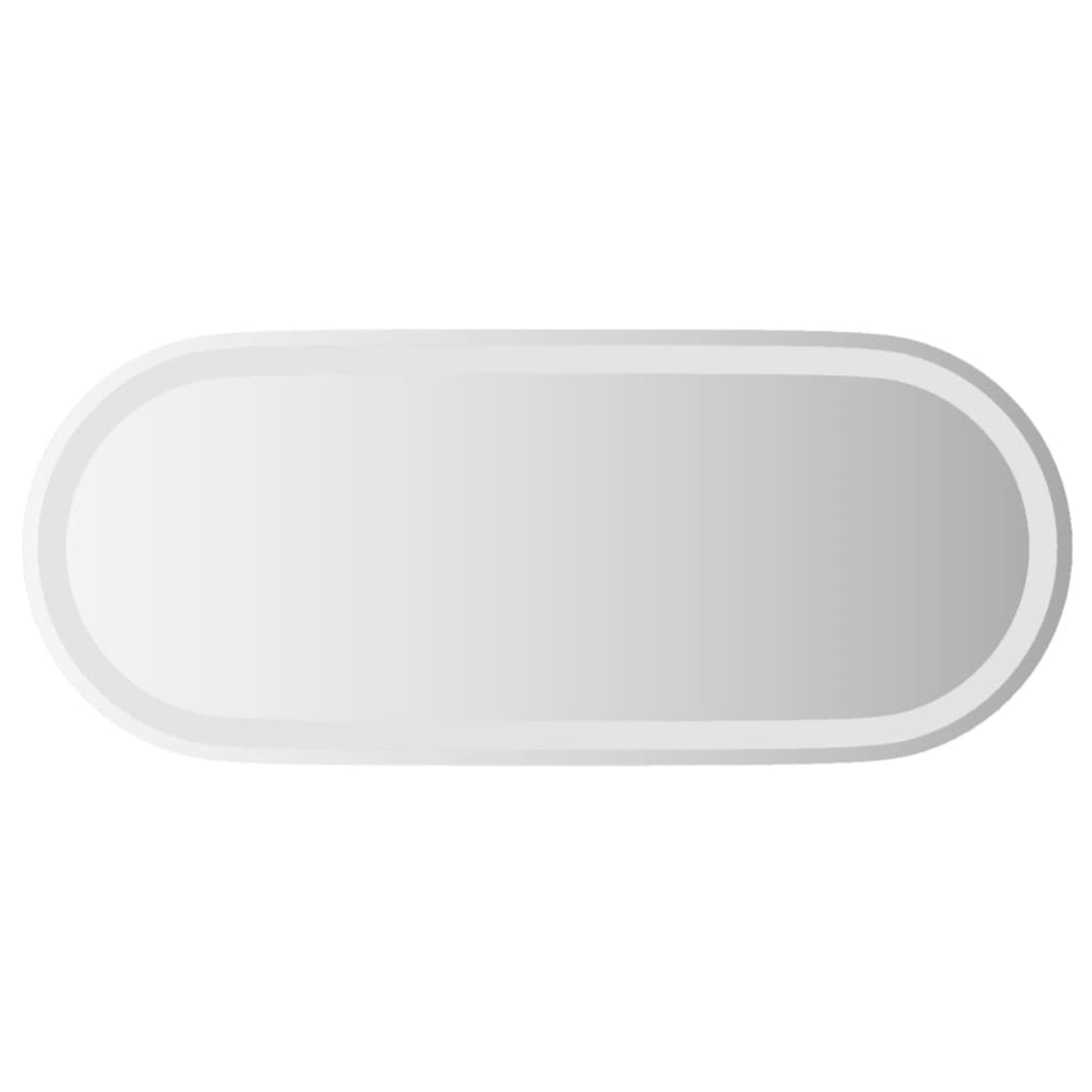 Vidaxl Buedzëmmer Spigel Led Oval 90x40 cm