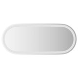 Vidaxl Buedzëmmer Spigel Led Oval 90x40 cm