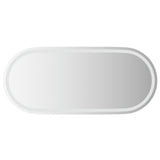 Vidaxl Buedzëmmer Spigel Led Oval 100x45 cm