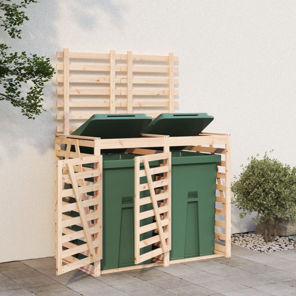 Vidaxl Container Späichere duebel zolidd Péng