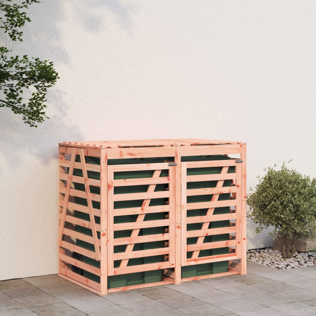 Vidaxl container storage double solid douglashout