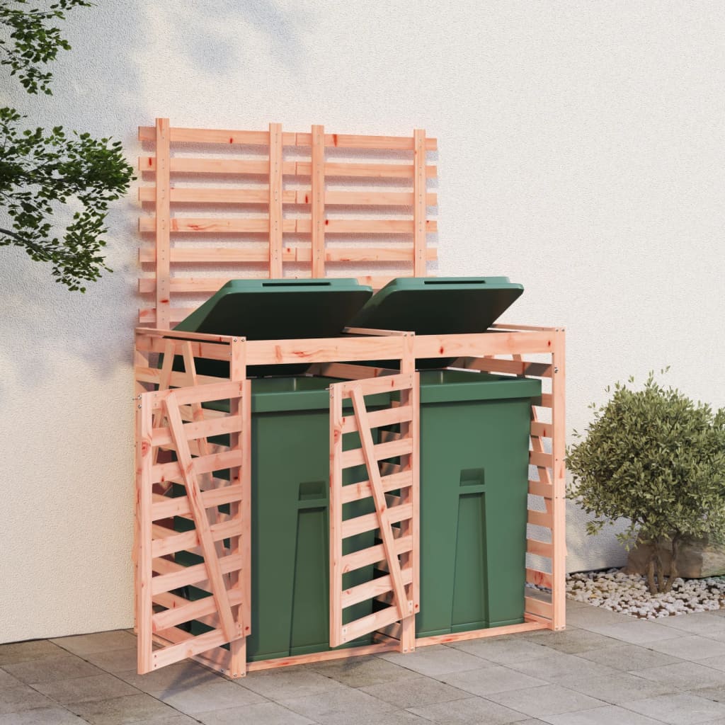 Vidaxl container storage double solid douglashout