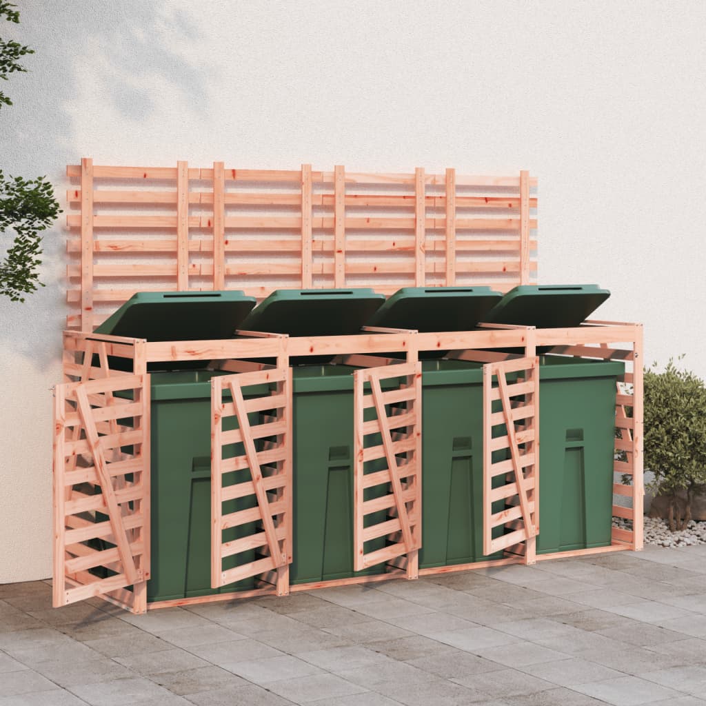 VIDAXL -Container -Speicher vier -zeit solide Douglashout