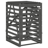 Vidaxl Containerspeicher 84x90x128,5 cm Festkieferngrau Grau Grau