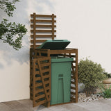 Vidaxl Container Speicher 84x90x128,5 cm Festkiefer Honigbraun