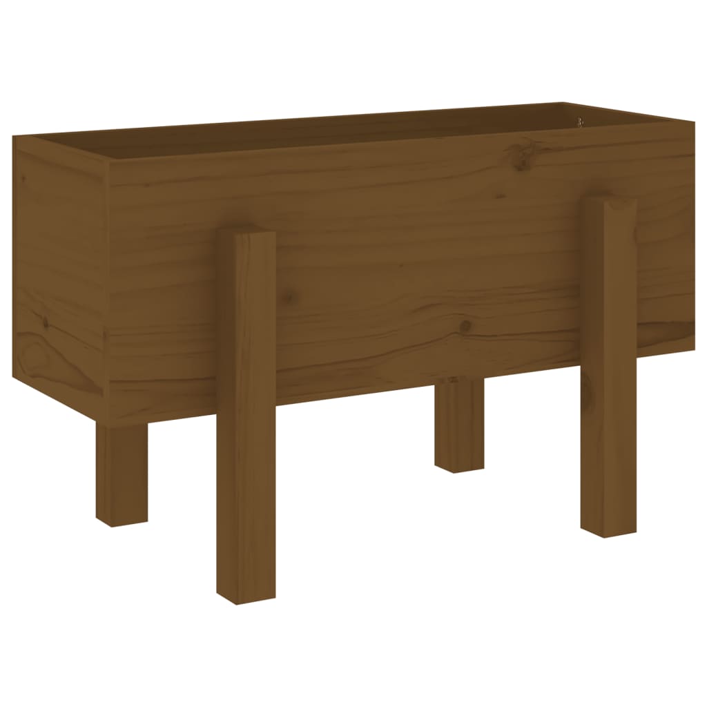 Vidaxl Planning box 62x30x38 cm Solid pine honey brown