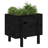 Vidaxl Planning Box 62x50x57 cm Solid Pine Black