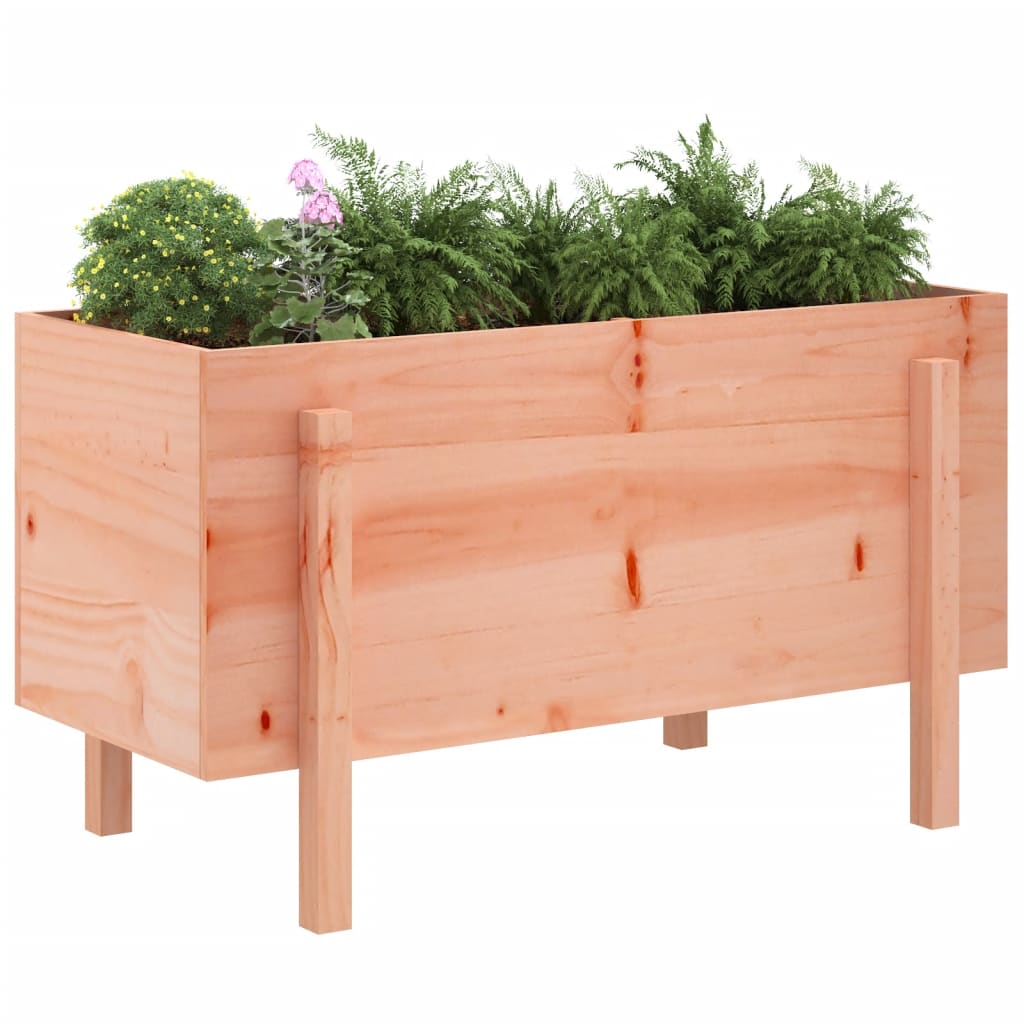 Vidaxl Planter huet 101x50x57 cm dougllasholshouth opgehuewen