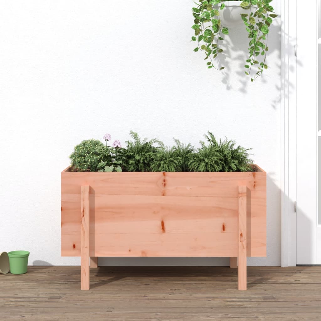 Vidaxl Planter huet 101x50x57 cm dougllasholshouth opgehuewen