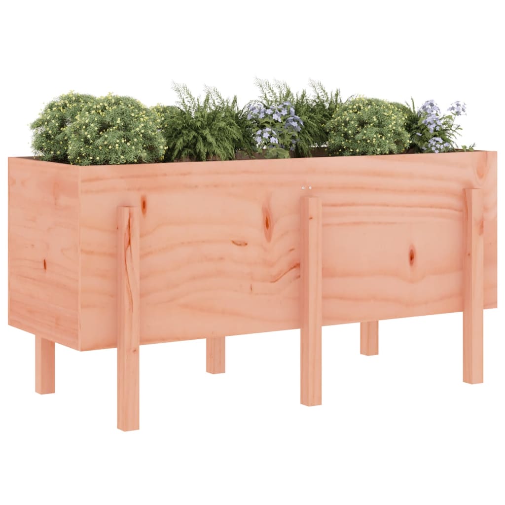 VIDAXL -Pflanzer erhöhte 121x50x57 cm Solid Douglashout