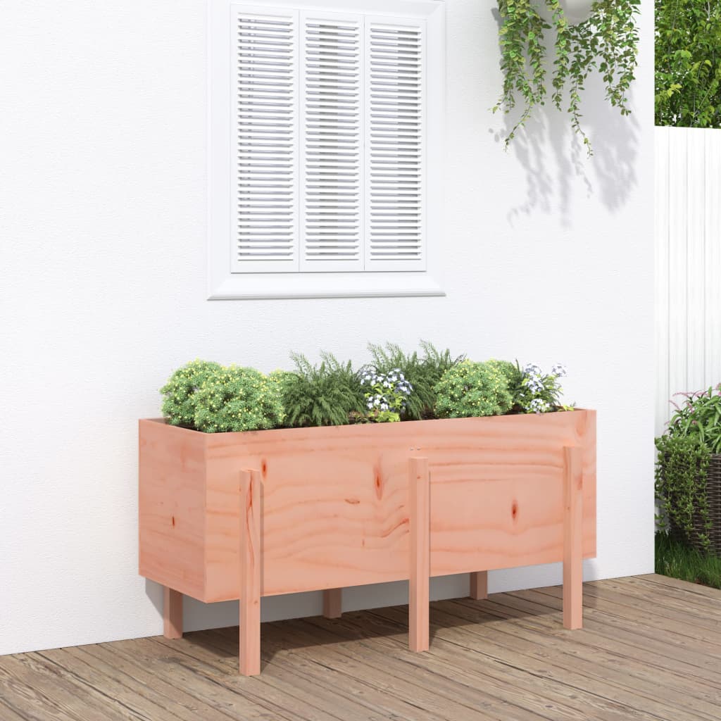 VIDAXL -Pflanzer erhöhte 121x50x57 cm Solid Douglashout