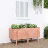 VIDAXL -Pflanzer erhöhte 121x50x57 cm Solid Douglashout