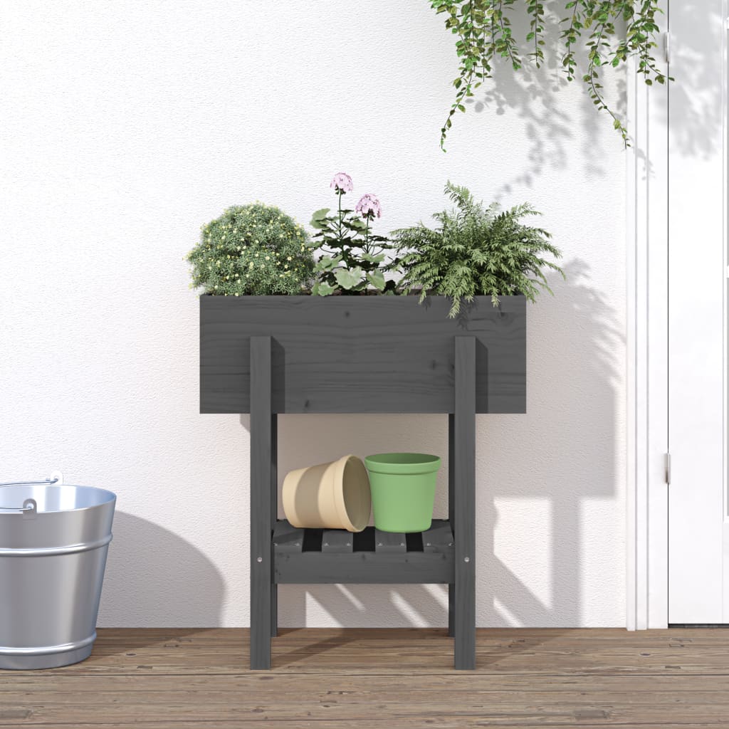 Vidaxl Planung Këscht 62x30x69 cm feste Péiere Grain
