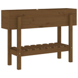 Vidaxl Planter raised 101x30x69 cm Solid pine honey brown