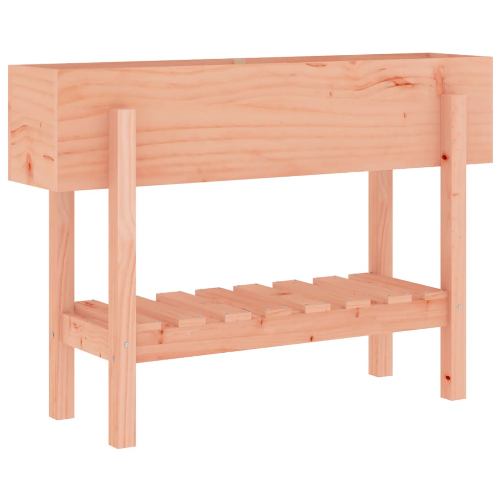 Vidaxl Planter recaudó 101x30x69 cm Douglhout sólido