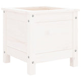 VidaXL Planning box 40x40x39 cm Solid pine white