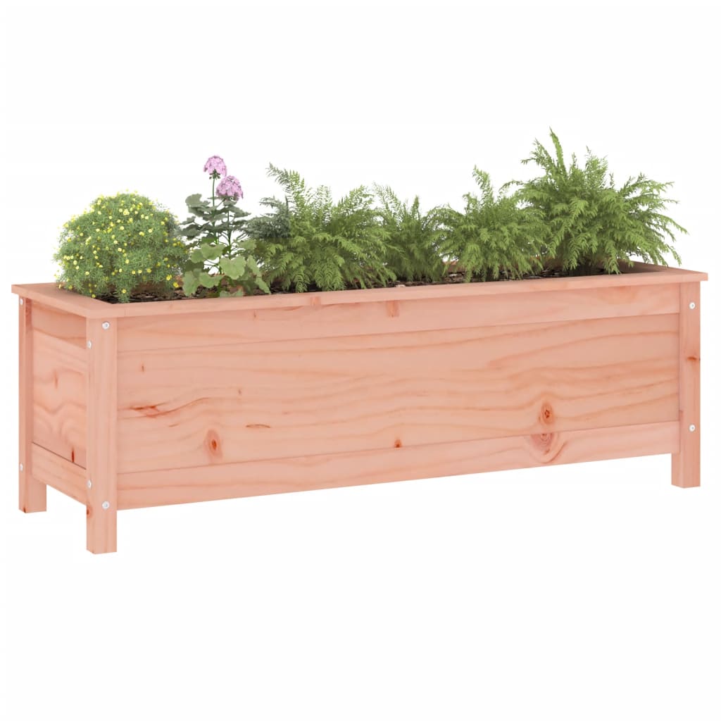 VidaXL Planter raised 119.5x40x39 cm Solid Douglashout