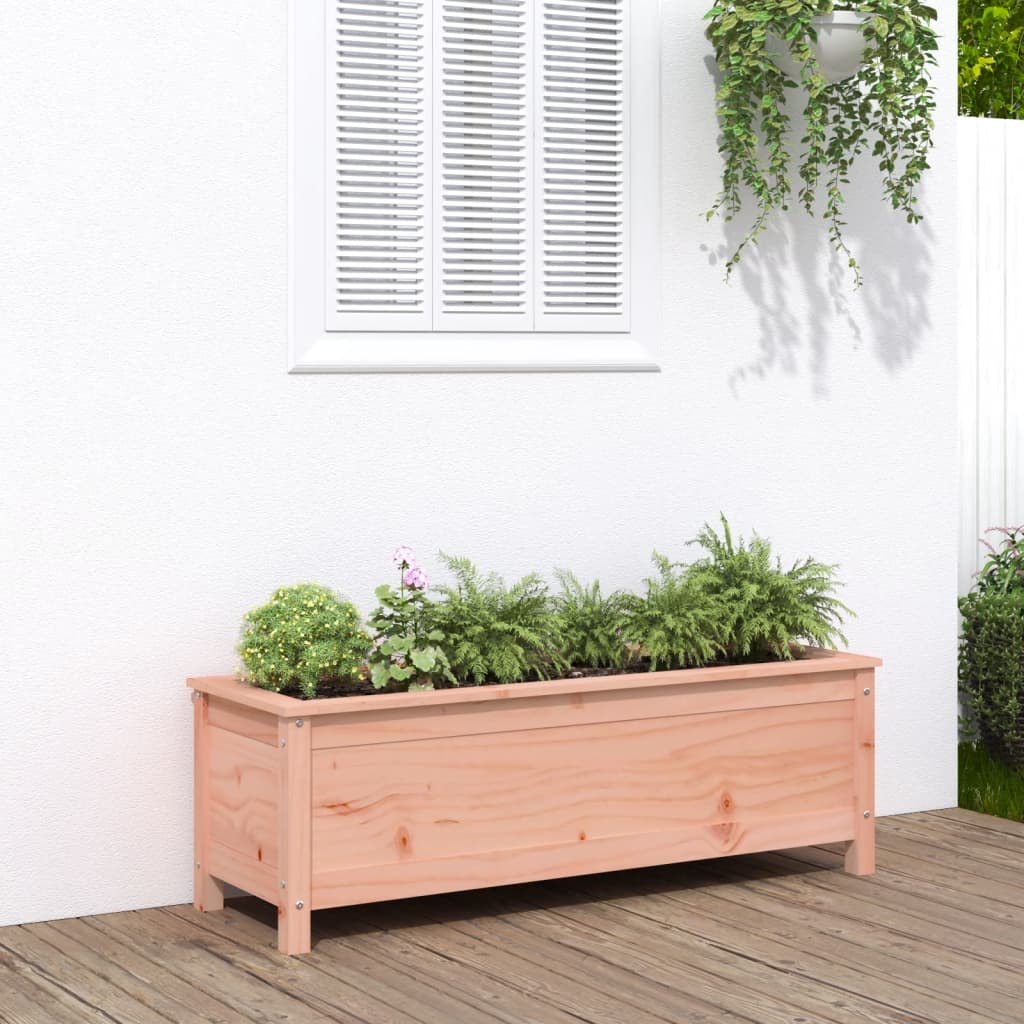 VidaXL Planter raised 119.5x40x39 cm Solid Douglashout