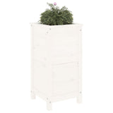 VidaXL Planning box 40x40x78 cm Solid pine white