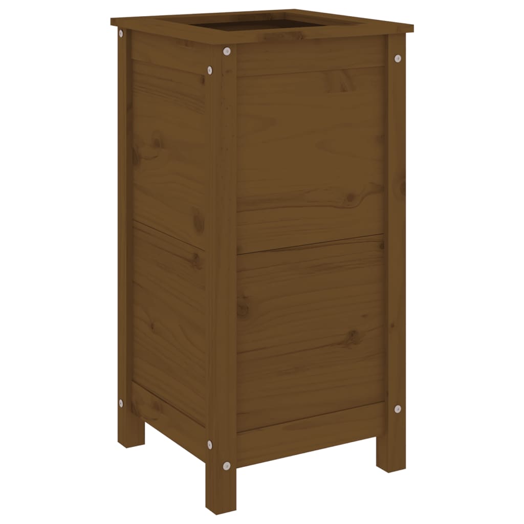VidaXL Planning box 40x40x78 cm Solid pine honey brown