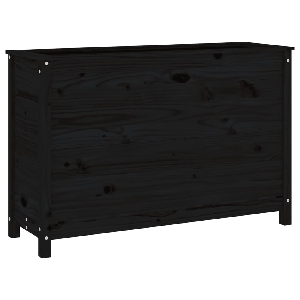 Vidaxl Planter recaudó 119.5x40x78 cm de pino sólido
