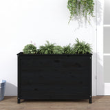 Vidaxl Planter recaudó 119.5x40x78 cm de pino sólido