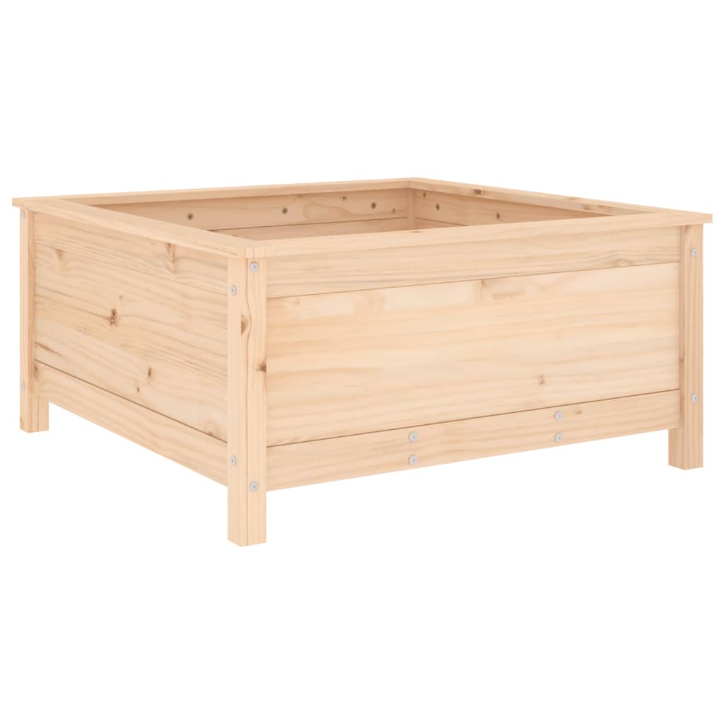 VIDAXL -Planungsbox 82.5x82.5x39 cm Festkiefer