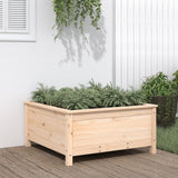 VIDAXL -Planungsbox 82.5x82.5x39 cm Festkiefer