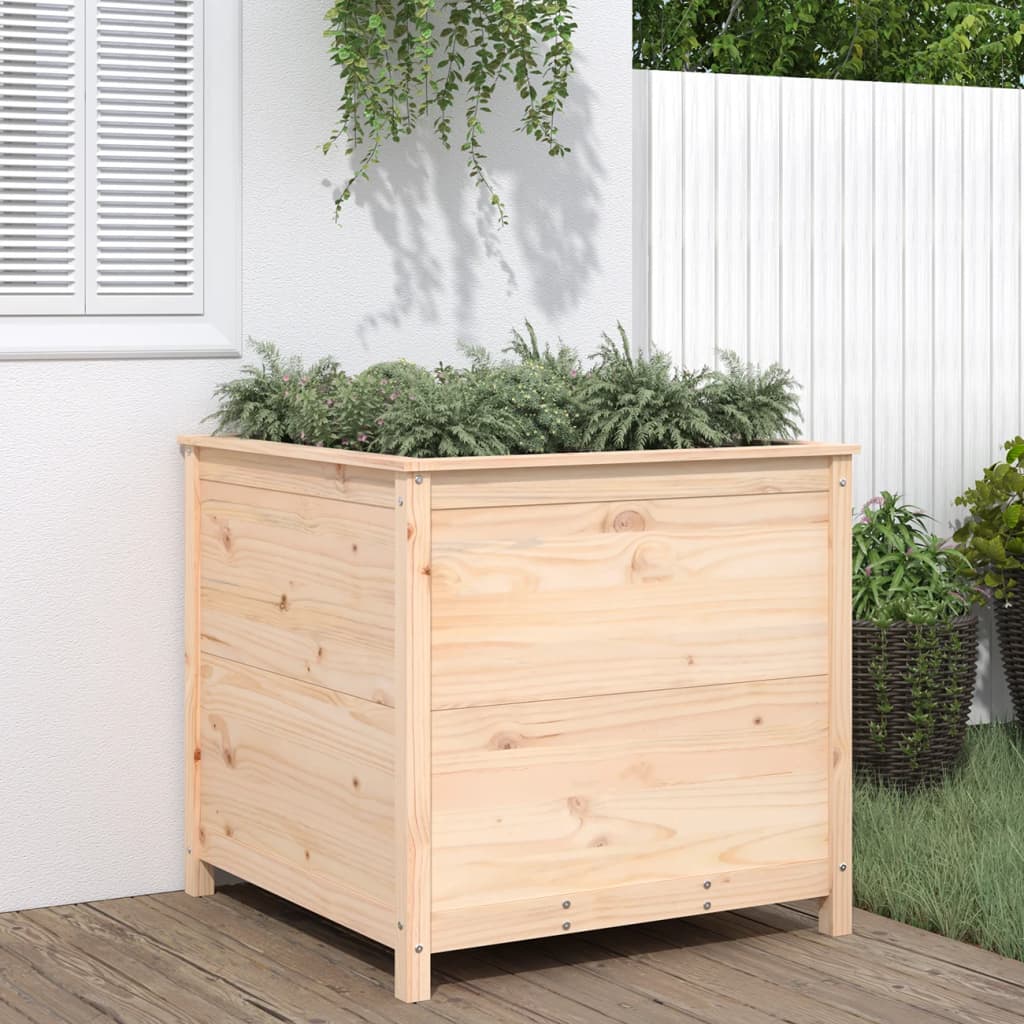 VIDAXL -Planungsbox 82.5x82.5x78 cm Festkiefer