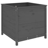 Vidaxl Planning Box 82.5x82.5x78 cm Solid Pine Grey