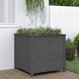 Vidaxl Planning Box 82.5x82.5x78 cm Solid Pine Grey