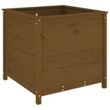 Vidaxl Planning box 82.5x82.5x78 cm solid pine honey brown