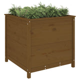 Vidaxl Planning box 82.5x82.5x78 cm solid pine honey brown