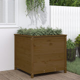 Vidaxl Planning box 82.5x82.5x78 cm solid pine honey brown