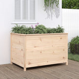 Vidaxl planter hævet 119,5x82,5x78 cm solid fyrretræ