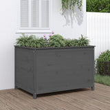 VIDAXL -Pflanzer erhöht 119,5 x 82,5 x 78 cm Festkieferngrau grau grau
