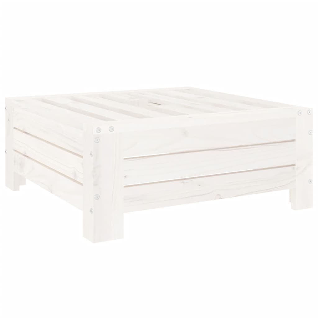 Vidaxl Parasol Footing Solid Pine White