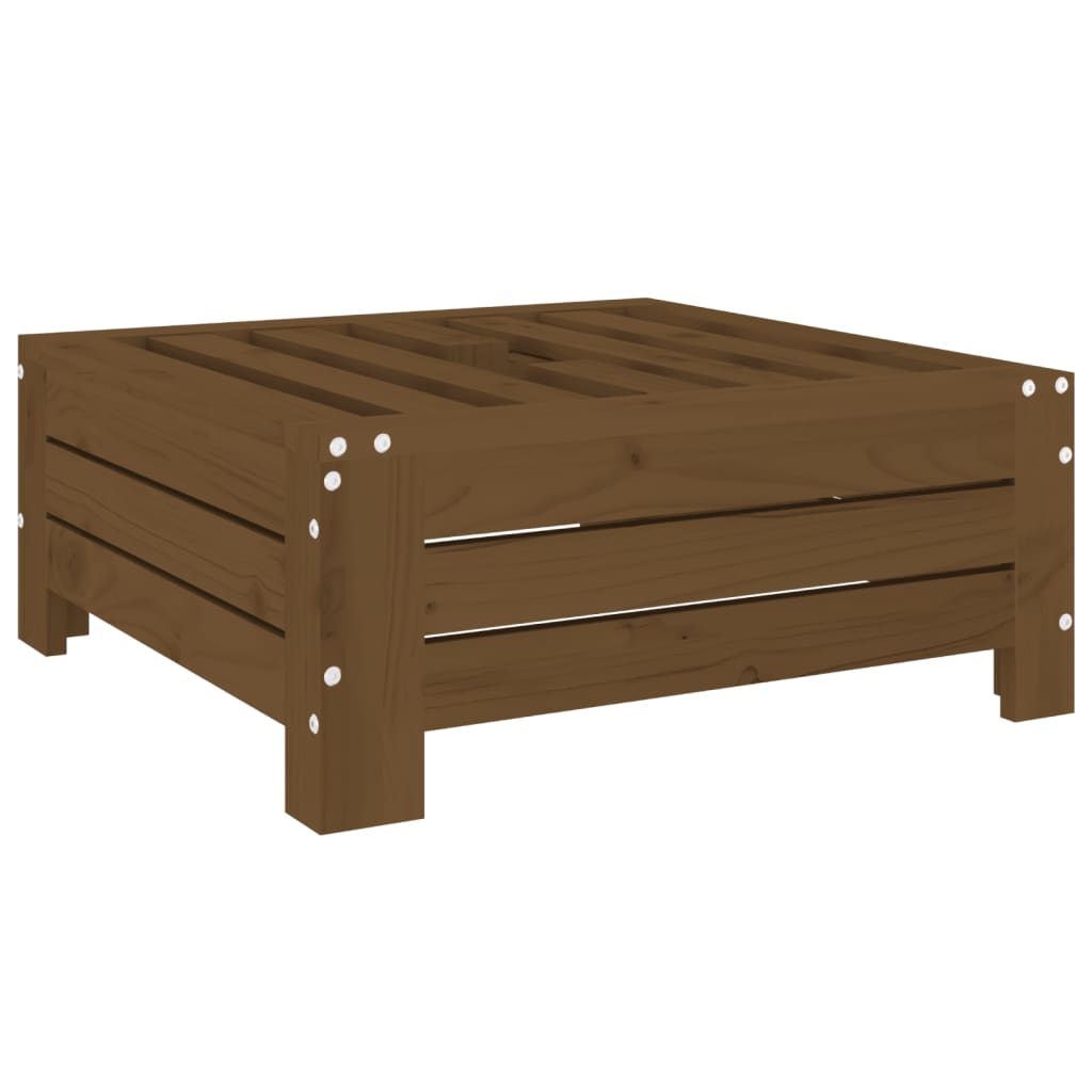 VidaXL Parasol footing Solid pine Honey brown