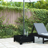 Vidaxl Parasol Footing Festkiefer schwarz