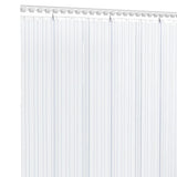 Tervato della porta Vidaxl 300x2,6 mm 25 m PVC trasparente