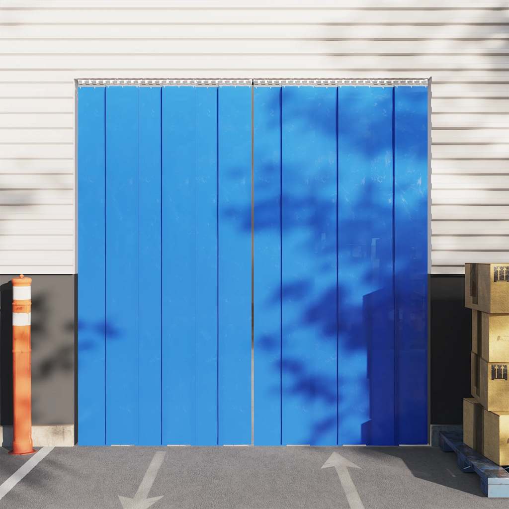 Vidaxl Deurgoordijn 200x1,6 mm 50 m PVC Blau