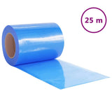 VidaXL door curtain 300x2.6 mm 25 m PVC blue