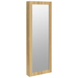 VIDAXL -Schmuckschrank mit Spiegelwand -montiert 37,5 x 10 x 106 cm