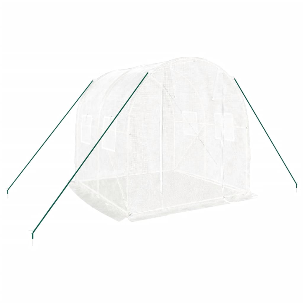 VidaXL TUINKAS with steel frame 4 m² 2x2x2 m