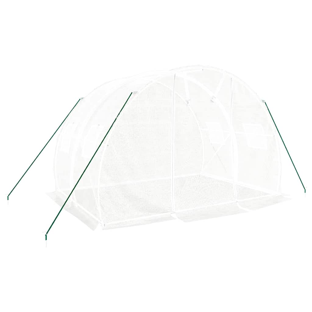 VidaXL TUINKAS with steel frame 6 m² 3x2x2 m