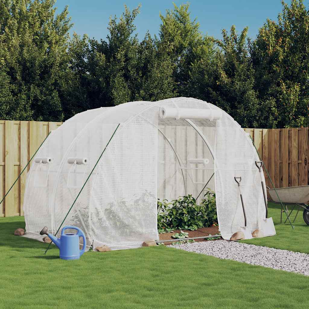 VidaXL TUINKAS with steel frame 6 m² 3x2x2 m