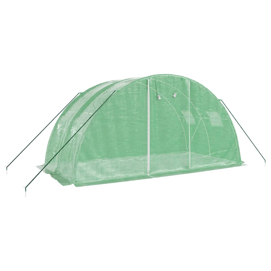 VidaXL TUINKAS with steel frame 8 m² 4x2x2 m