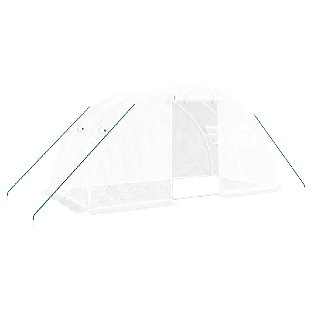 VidaXL TUINKAS with steel frame 8 m² 4x2x2 m