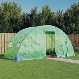 Vidaxl Tuinkas con marco de acero 10 m² 5x2x2.3 m