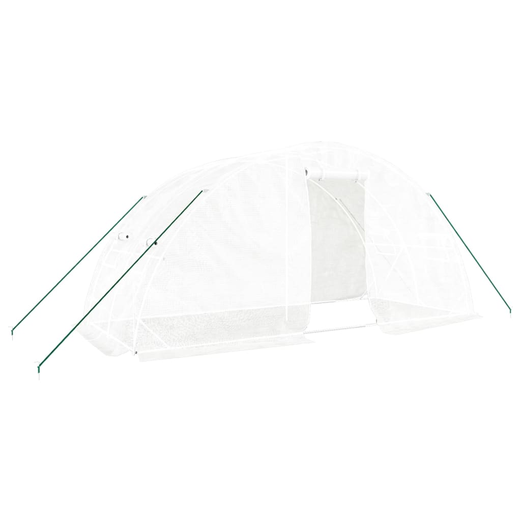 VidaXL TUINKAS with steel frame 10 m² 5x2x2.3 m